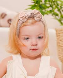 Amazon.com: jollybows Baby Girl Headband Bows Nylon Head Wraps Newborn  Hairbands Infant Toddler Hair Bow (5- Ginger Beige Small Daisy Print) : Baby