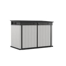 Keter Grande Store 6 25 Ft W X 3 58 Ft D X 4 34 Ft H Resin Horizontal Shed 240792 The Home Depot In 2020 Resin Sheds Resin Outdoor Storage Resin Storage