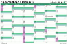 Die zeugnisausgabe am ende des ersten halbjahres läutet in niedersachsen die winterferien ein. Ferien Niedersachsen 2018 Ferienkalender Ubersicht