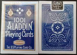 ALADDIN 1001 POKER PLAYING CARDS U.S.P.C.C BLUE. NEW SEALED. AIR-CUSHION. |  eBay