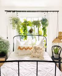Find square pots and paint them fun colors. Trailing Plants Vining Plants Hanging Plants Plant Hangers Bedroom Decor Ideas P Vine Ideas