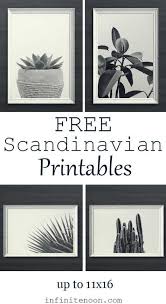 Modern Black And White Art Prints Free Scandinavian Minimal Plant Printables Wall Art Black And White Modern Style 5 Art Prints A Gallery Wall Printables Free Wall Art Free Printable Wall Art