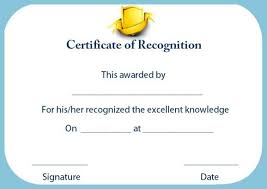 Certificate Of Recognition Templates 30 Best Ideas And Free Samples Demplates Certificate Of Recognition Template Recognition Free Educational Apps