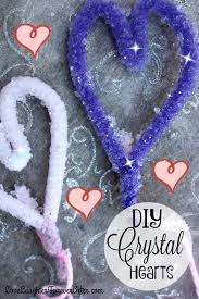 Diy Crystal Hearts Craft Love Laughter Foreverafter Diy Crystals Heart Crafts Crafts