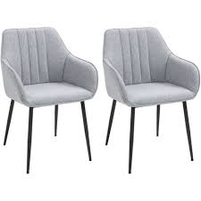 Maybe you would like to learn more about one of these? Chaises De Visiteur Design Scandinave Lot De 2 Chaises Pieds Effiles Metal Noir Assise Dossier Accoudoirs
