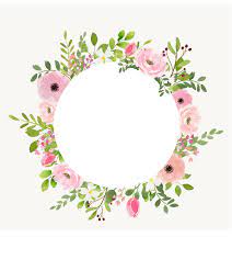 Anne Marie S Watercolour Florals Floral Wreath Watercolor Floral Watercolor Circle Painting