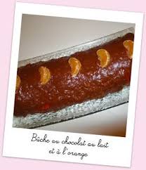 Cuisine Et Cetera Buche Au Chocolat Au Lait Et A L Orange Buche Au Chocolat Chocolat Au Lait Chocolat