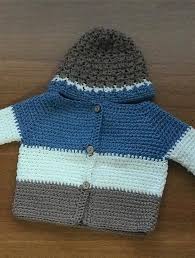10+ Free Crochet Baby Sweater & Cardigan Patterns