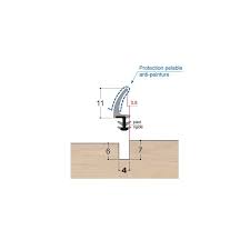 Joint A Levre H 11 Mm Rainure 4 Mm Protection Pelable