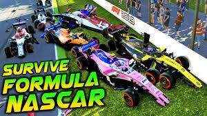 Even if the driver is trying to pass someone on the straight. Survive Formula Nascar The Extreme Hardcore Damage Mod F1 2019 Youtube