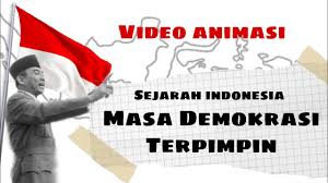 Ciri demokrasi terpimpin diantaranya adalah sebagai berikut Demokrasi Terpimpin Di Indonesia Sejarah Indonesia Youtube