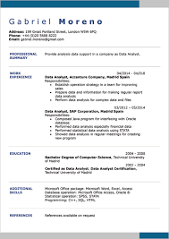Your modern professional cv ready in 10 minutes‎. English Cv Examples Doc Template Online Creator