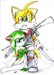 Yes cosmo kiss tails when the world is in the hands of dr.eggman when cosmo says to shoot tails shoot and everything goes bright and the world is save and at the end cosmo spirit comes and. Tails And Cosmo By Erosmilestailsprower On Deviantart Sonic Sonic Heroes Cosmos
