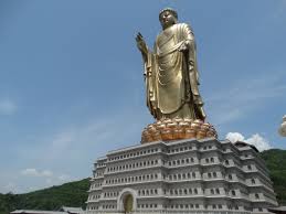 420 ft status on a 66 ft pedestal. Spring Temple Buddha Statue China Synotrip