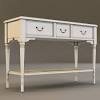 It has been constructed from 100% solid mango wood in a rich, chestnut finish. 1