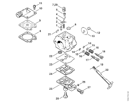 Stihl Chainsaw Carburetor Diagram