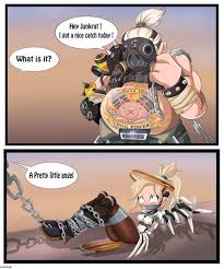Rule34 - If it exists, there is porn of it  gaggeddude32, mercy, roadhog   1855404