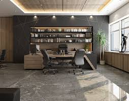 Luxury Modern Villa Qatar On Behance Modern Office Interiors Office Interior Design Modern Modern Office Design