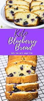 Easy Keto Blueberry Bread Low Carb Recipe Recipe Blueberry Bread Keto Dessert Recipes Best Keto Bread