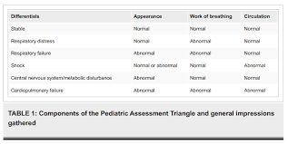 Image result for Pediatric Assessment Triangle