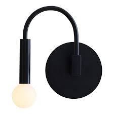 Please select finish create lighting with a custom feel with our sculptural glass globe sconce. Arch A Contemporary Wall Sconce In Matte Black With Satin Glass Globe Ada For Sale At 1stdibs