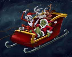 Christmas Hijackers The Nightmare Before Christmas Nightmare Before Christmas Wallpaper Nightmare Before Christmas Jack Skellington