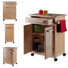 kitchen island rolling cart portable
