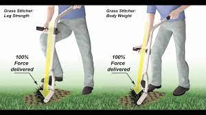 The Grass Stitcher Is Not A Garden Cultivator Youtube