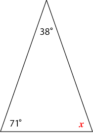 Some of this consists of figuring out missing angles, and some of it concerns drawing specified triangles. Angle Measures In Given Triangles Ck 12 Foundation