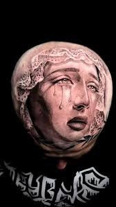 Crying Mary . Done here at @artlifetattooco for @rr.tattoos13