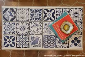 I am always willing to work with the customer in regards to costs, design, layout, or just picking up the order at the local tile store. Tile Trend 12 Ideas To Make Decor Easy And Affordable With Stencils Royal Design Studio Stencils