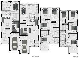 Four bedroom classic two storey concept. 2 Story Duplex Floor Plans Duplex Floor Plans House Floor Plans Condo Floor Plans
