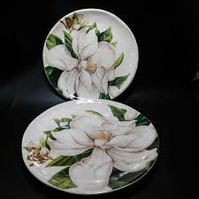 Maybe you would like to learn more about one of these? Pier 1 Dining Pier Imports 2 Magnolia Dinner Plates Set 1 Poshmark