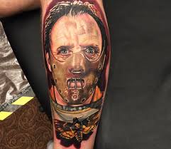 It was done at a professional studio, but as it's my first tattoo of this style (my others are much thinner lined and didn't blur at all) i don't want to make an idiot of myself with the tattoo artist by asking if it's normal. Hannibal Lecter Tattoo By Alex Rattray Ink Post 14107