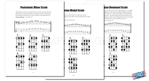 Bass Scales Chords Arpeggios Book By Guitar Command