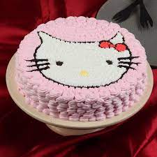 The original design was created by danielle of daantjes taarten and she was. Order Hello Kitty Cake Online Price Rs 1299 Floweraura