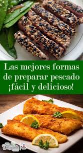 Es más fácil y ligero para sabemos que el pescado no gusta a todos los públicos, por lo tanto intentaremos mostrarte multitud de diferentes formas de prepararlo, una forma. Las Mejores Formas De Preparar Pescado Cocinadelirante Como Preparar Pescado Filete De Pescado Recetas Recetas Para Preparar Pescado
