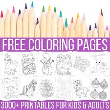 Every picture below is available as jpeg and easy print pdf formats. 3000 Free Coloring Pages For Kids Adults