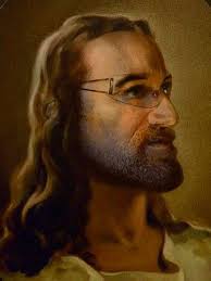 Jesus with glasses new arrivals