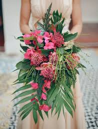 Your wedding bouquet must perfectly accent your bridal style. Our Favorite Bouquets From 2015 Green Wedding Shoes Tropical Wedding Bouquets Cascading Wedding Bouquets Tropical Wedding Flowers