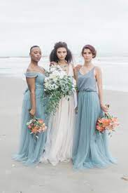 To find beach bridesmaids dresses that will not only look good in the wedding photos, but that will compliment each and every bridesmaid's complexion and figure. Picking Bridesmaid Dresses For A Destination Wedding Ruffled