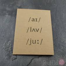 Learn vocabulary, terms and more with flashcards, games and other study tools. Card I Love You International Phonetic Alphabet