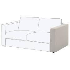 Housse canape sans accoudoir : Vimle Housse Accoudoir Gunnared Beige Ikea
