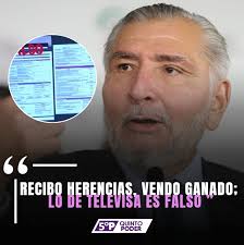 🚨#ÚLTIMAHORA: Adán Augusto López, coordinador de los senadores de #Morena,  es señalado por #Televisa de haber recibido 79 millones de pesos de  empresas contratistas durante su gobierno en #Tabasco, algunas de ellas