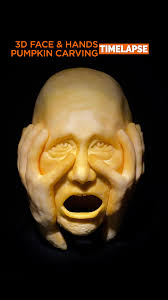 3D Face Pumpkin
