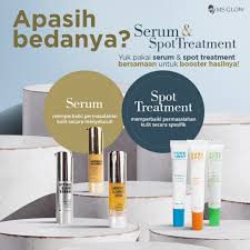 Serum luminous mengandung chromabright, nanowhite, beta glucan, mulberry extract, dan bahan lainnya. Perbedaan Serum Spot Treatment Ms Glow Skincare Surabaya Kosmetik Bpom Halal Pemutih Wajah Dan Penghilang Jerawat