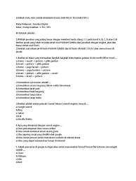 Check spelling or type a new query. Soal Essay Komunikasi Data Penggambar