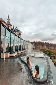 at the dolder grand it s always the right weather for a spa visit if it s a