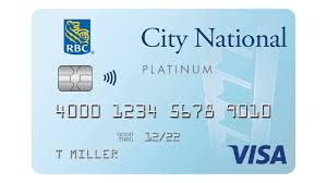 Apply for this card 2. Platinum Rewards Card Visa Platinum Credit Card City National Bank