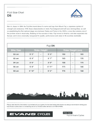 fillable online fuji size chart fax email print pdffiller